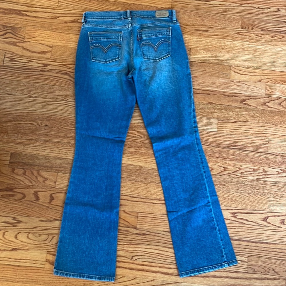 Levi’s 515 Bootcut Jeans Sz 4 M Great Details Perfect Condition